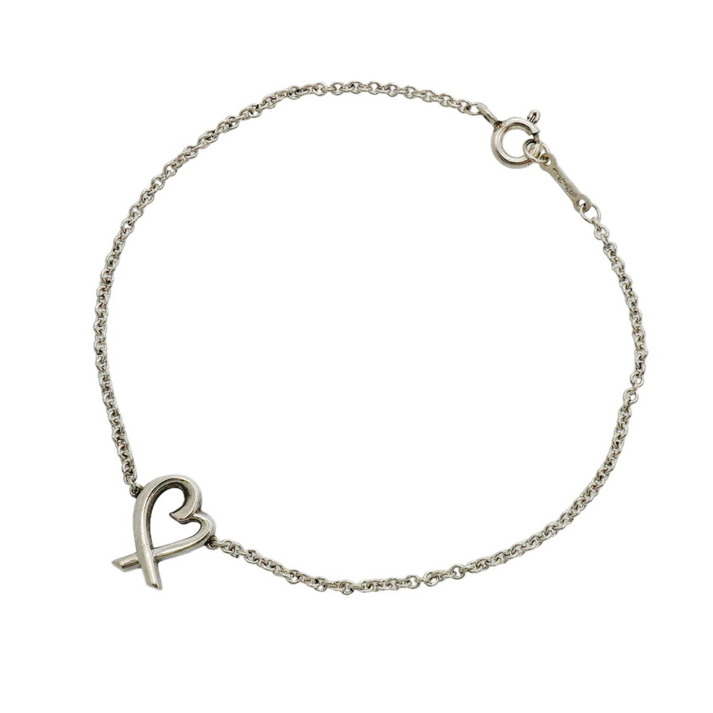 Tiffany & Co. Loving Heart Bracelet, Sterling Silver 925, Women's